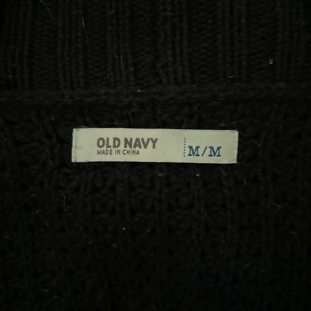Old Navy Black Knit Cardigan - Picture 12 of 12